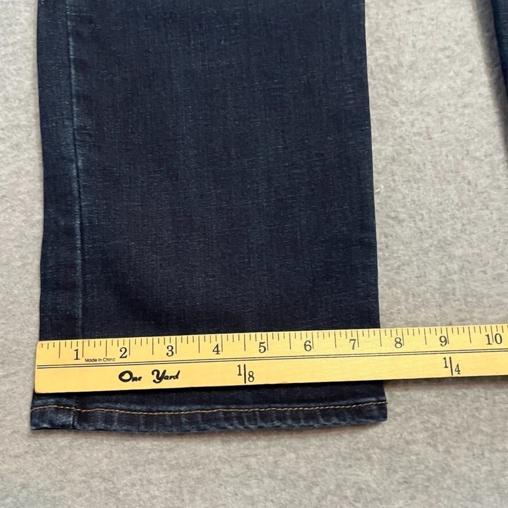 Chicos Jeans Womens 4 Short Chicos 0 Short So Lifting Straight Leg Dark Denim - Picture 7 of 11
